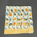 Colorful Birds Hand Block Printed Towel Set – Cotton | Waffle Weave | Jaipur VanPhool Collection
